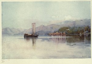 Bellagio, Lago di Como, Illustration aus 