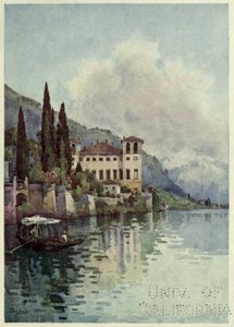 Gravedone, Lago di Como, Illustration aus 