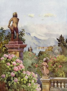 Hortensien, Isola Bella, Lago Maggiore von Ella Du Cane