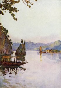 Il Punto di Bellagio, Lago di Como von Ella Du Cane