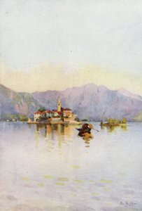 Isola Pescatori und der Sasso di Ferro, Lago Maggiore