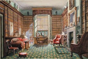Die Beratungsräume von Nr. 2 Rodney Street, Liverpool, ca. 1830