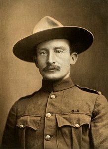 Oberst Robert S. S. Baden-Powell, Der Verteidiger von Mafeking, 1900 von Elliot and Fry