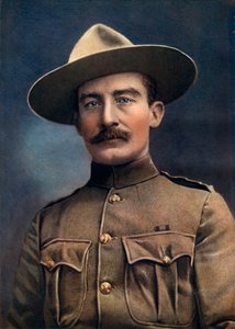 Oberst Baden-Powell, Generalleutnant der britischen Armee, 1902