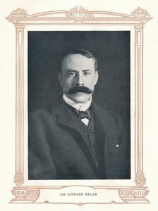 Sir Edward Elgar von Elliott and Fry