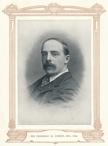 Sir Frederic H. Cowen, Mus. Doc., 1910 von Elliott and Fry