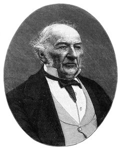 William Ewart Gladstone, britischer liberaler Staatsmann und Premierminister, um 1890 von Elliott and Fry