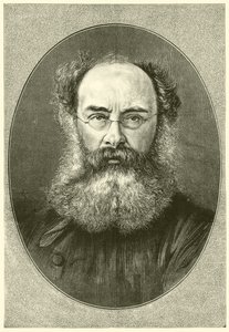 Porträt von Anthony Trollope von Elliott und Fry Studio