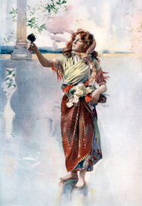 Ellaline Terriss in Bluebell in Fairyland, um 1902 von Ellis and Walery