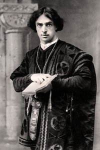 John Martin Harvey 1863-1944, englischer Schauspieler, 1907