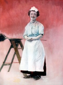 Louie Freear in The Lady Slavey, ca. 1902