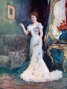 Miss Granville in Eine unterbrochene Hochzeitsreise, ca. 1902 von Ellis and Walery
