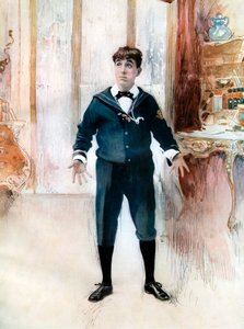 Weedon Grossmith in Der Neue Junge, ca. 1902 von Ellis and Walery