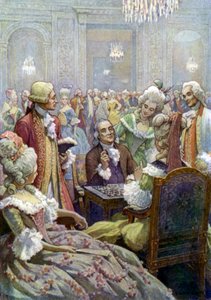 Benjamin Franklin am Hof von Ludwig XVI von Elmer Boyd Smith