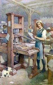 Ich begann an der Presse zu arbeiten von Elmer Boyd Smith
