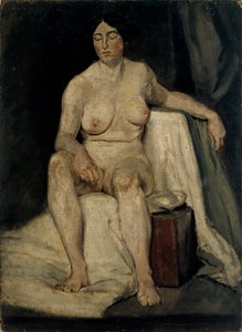Sitzende weibliche Figur, ca. 1910 von Elsie McNaught