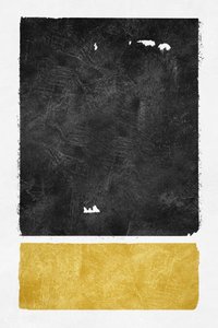 Abstrakter Gold-Schwarz-Kontrast