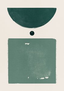 Minimale grüne Formen