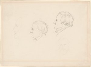 Studien von Männern von Emanuel Gottlieb Leutze