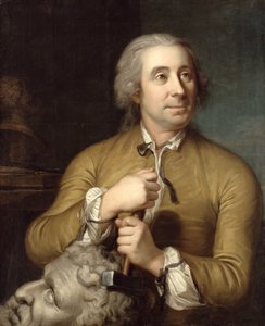 Der Bildhauer Johann August Nahl der Ältere von Emanuel Handmann