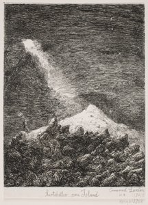 Surtshellir auf Island von Emanuel Larsen