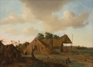 Niederländischer Bauernhof von Emanuel Murant