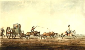Postkutsche, Provinz Buenos Aires, ca. 1818