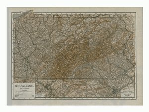 Karte von Pennsylvania