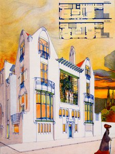 Hausentwurf, ca. 1905-6