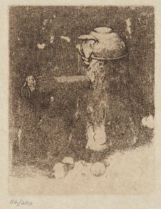 Stillleben mit Kupfer und Zwiebeln von Emil Carlsen