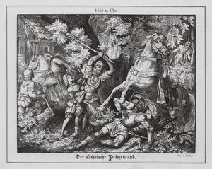 Entführung von Prinz Albrecht und Ernst von Sachsen von Emil Eugen Sachsse
