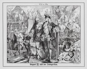 August II., Kurfürst von Sachsen und König von Polen, und der Bau des Zwingerpalastes von Emil Eugen Sachsse