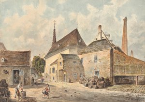 Die Kirche zu St. Marx in Wien von Emil Hütter