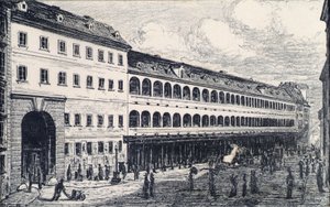 Die Salzgrieskaserne in Wien