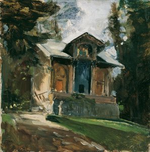 Das Atelier des Malers Heinrich von Angeli in der Reichenau