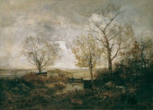 Herbstlandschaft am Fluss