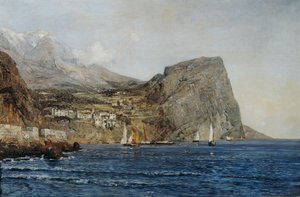 Küstenlandschaft in Dalmatien von Emil Jakob Schindler