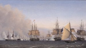 Die Schlacht auf der Reede am 2. April 1801