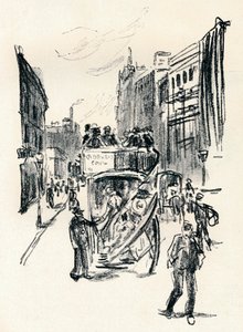 Nach einer Kreidezeichnung von Emil Orlik, um 1900 von Emil Orlik