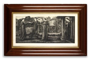 Die Mühle (Radierung auf Pergament) von Emile Jean Sulpis