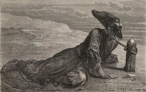 Ein persischer Sklave in der Türkei gefangen gehalten, Illustration aus 