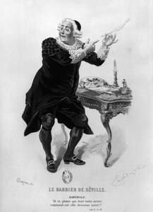 Bartholo, Illustration aus Akt II Szene 11 von 