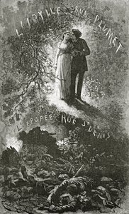 Marius und Cosette, 19. Jahrhundert von Emile Antoine Bayard