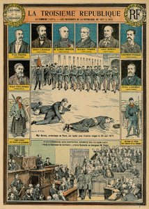Die Dritte Republik und ihre Präsidenten von 1871 bis 1913 - die Kommune von 1871 - Monsignore Darbois, Erzbischof von Paris, wurde am 28. Mai 1871 zusammen mit anderen Geiseln erschossen - Sitzung vom 16. Juni 1871 im Abgeordnetenhaus: „Hier ist der Befre von Emile Antoine Bayard