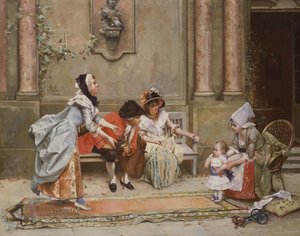 Die ersten Schritte von Emile August Pinchart
