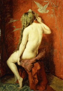 Rückenakt von Emile Baes