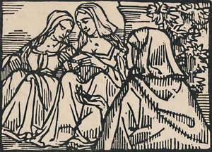 Illustration für Villons Ballade Des Femmes De Paris, 1919 von Emile Bernard