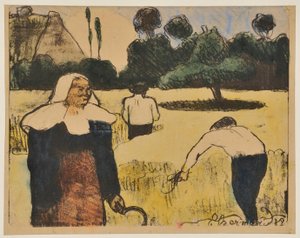 Der Schnitter von Emile Bernard