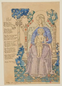 Weihnachten von Emile Bernard