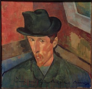 Porträt Eugène Boch von Emile Bernard
